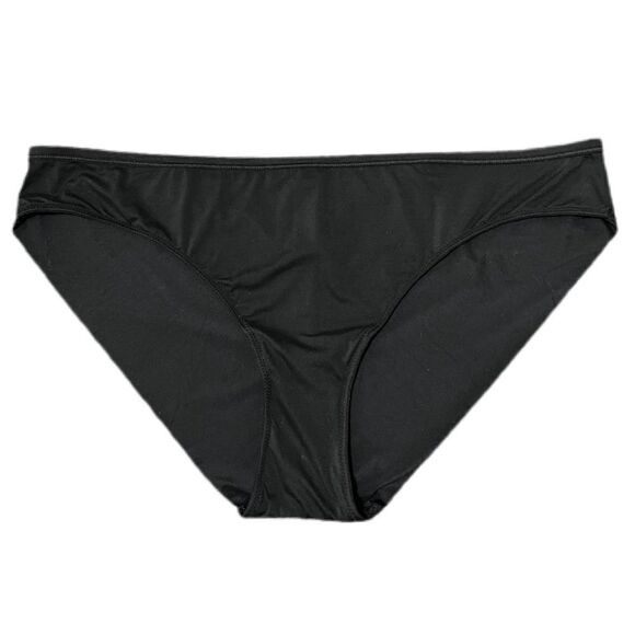 Victorias Secret Discontinued Supersoft Smooth Cheekini Panty Black Large - Picture 1 of 2